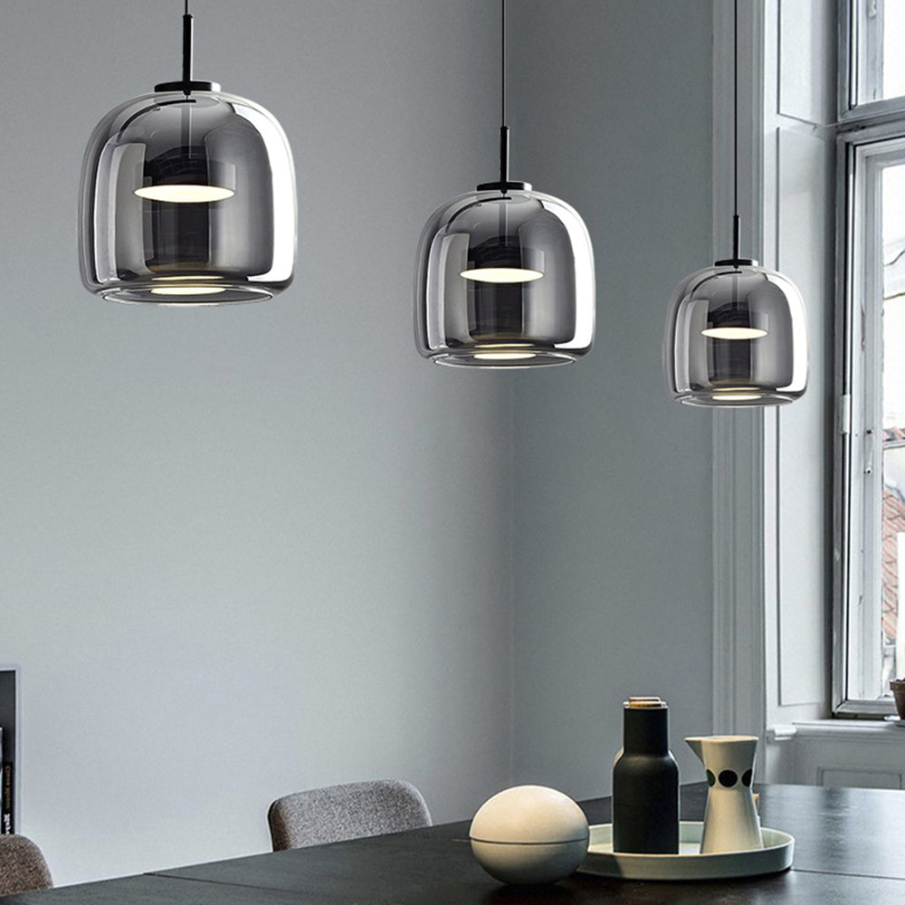 Lampa wisząca Vintage Złoty Metal i szkło – Eleganckie oświetlenie do dekoracji wnętrz