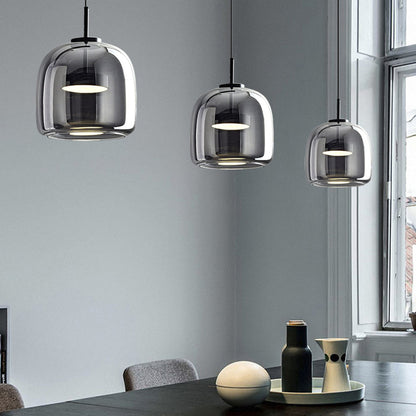 Lampa wisząca Vintage Złoty Metal i szkło – Eleganckie oświetlenie do dekoracji wnętrz