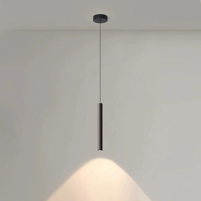 Nowoczesna lampa sufitowa LED o eleganckim tubowym designie do współczesnych przestrzeni