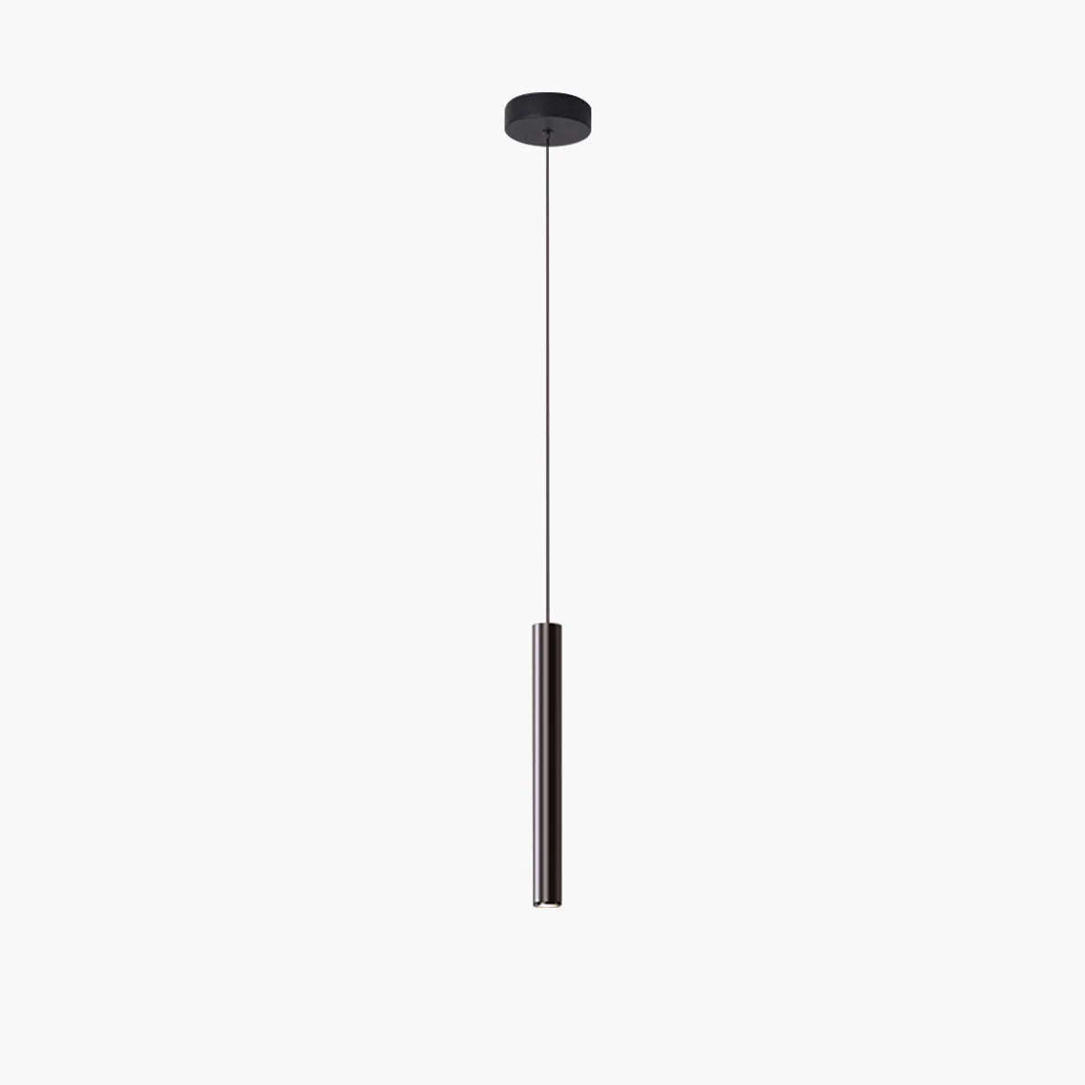 Nowoczesna lampa sufitowa LED o eleganckim tubowym designie do współczesnych przestrzeni
