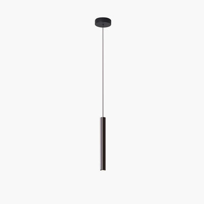 Nowoczesna lampa sufitowa LED o eleganckim tubowym designie do współczesnych przestrzeni