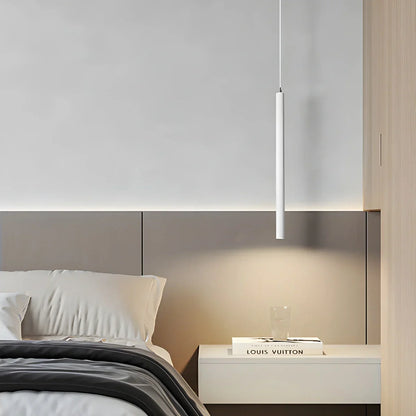 Nowoczesna lampa sufitowa LED o eleganckim tubowym designie do współczesnych przestrzeni