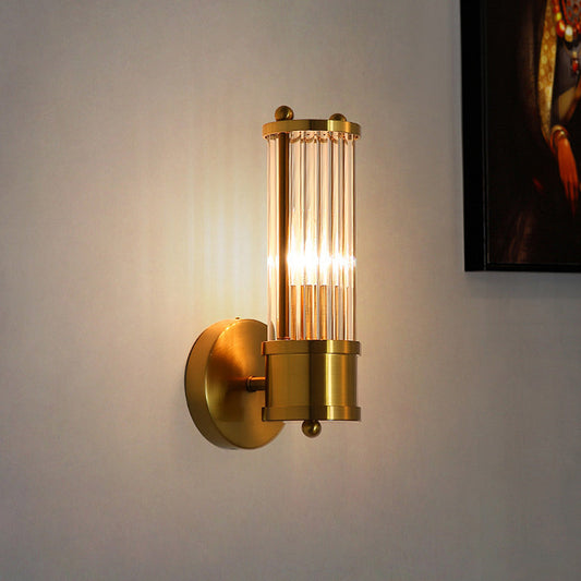 Luksusowa lampa ścienna w kolorze złotym do nowoczesnej dekoracji ściennej